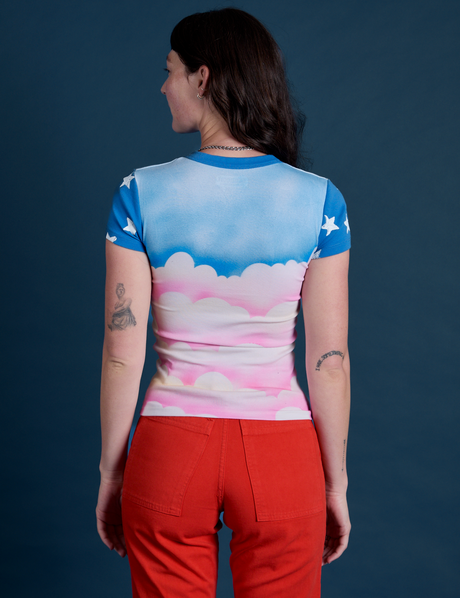 Airbrush Cloud Baby Tee