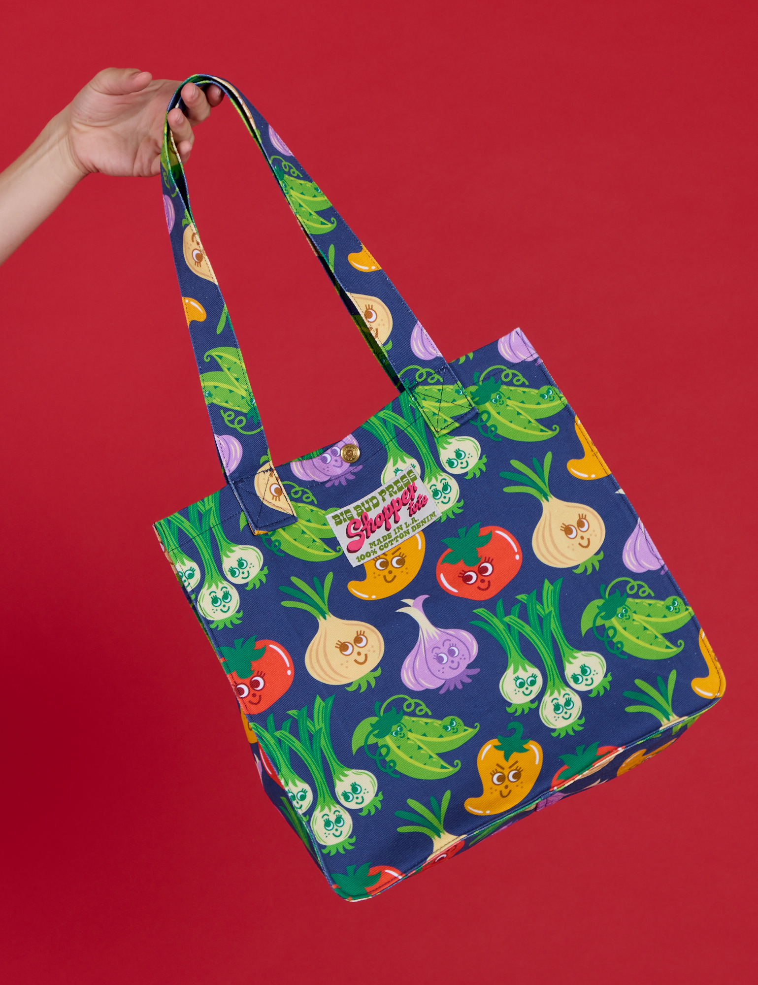 Veggie Village Printed Bags