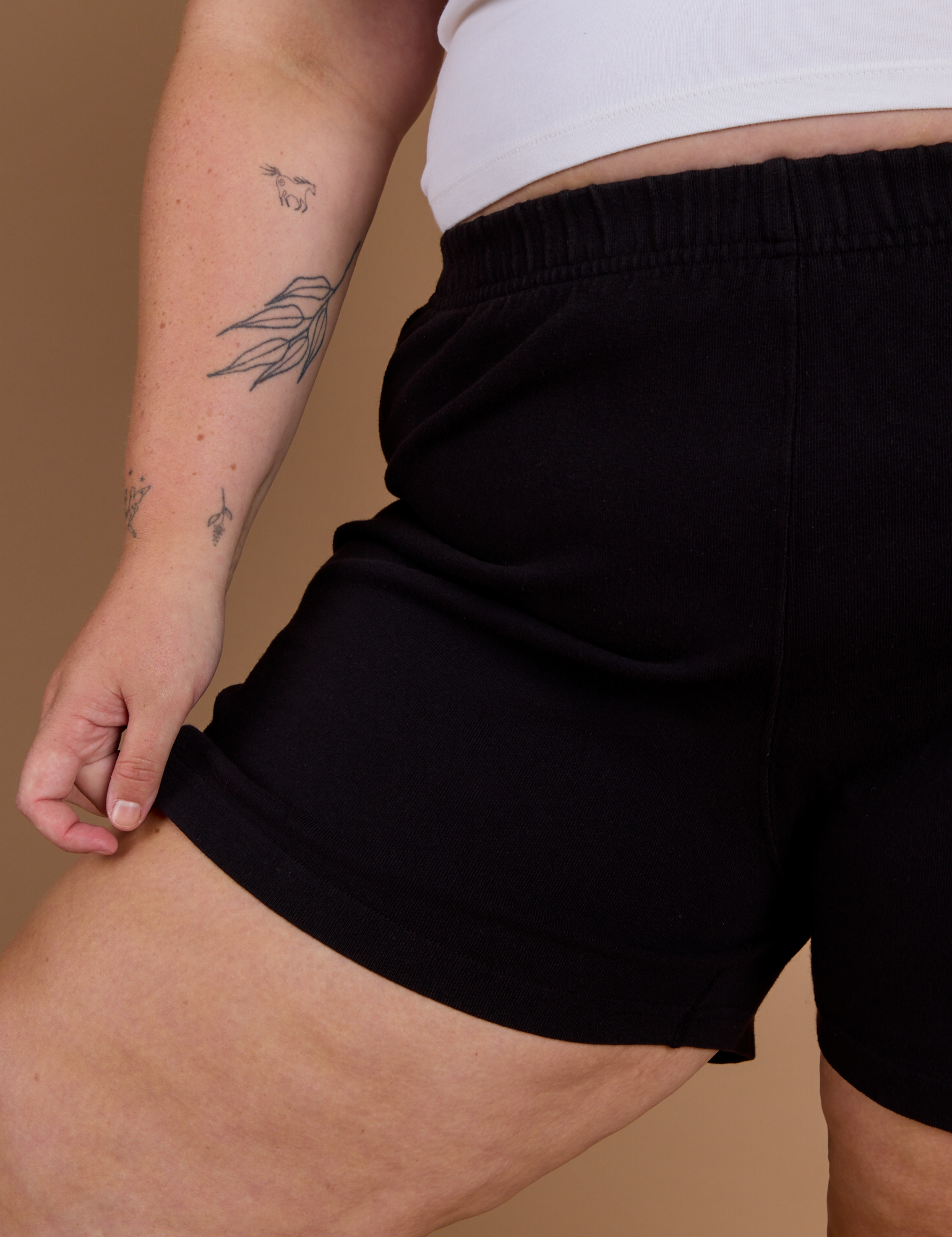 TRY-A-STYLE - Athletic Shorts - Basic Black *FINAL SALE*