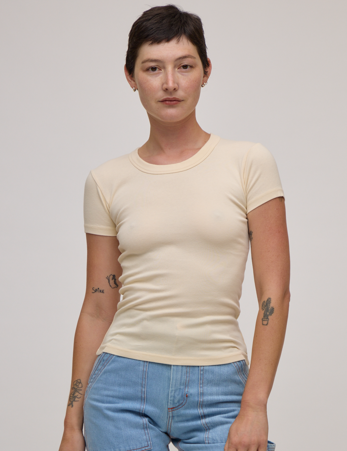 Baby Tee - Vintage Tee Off-White