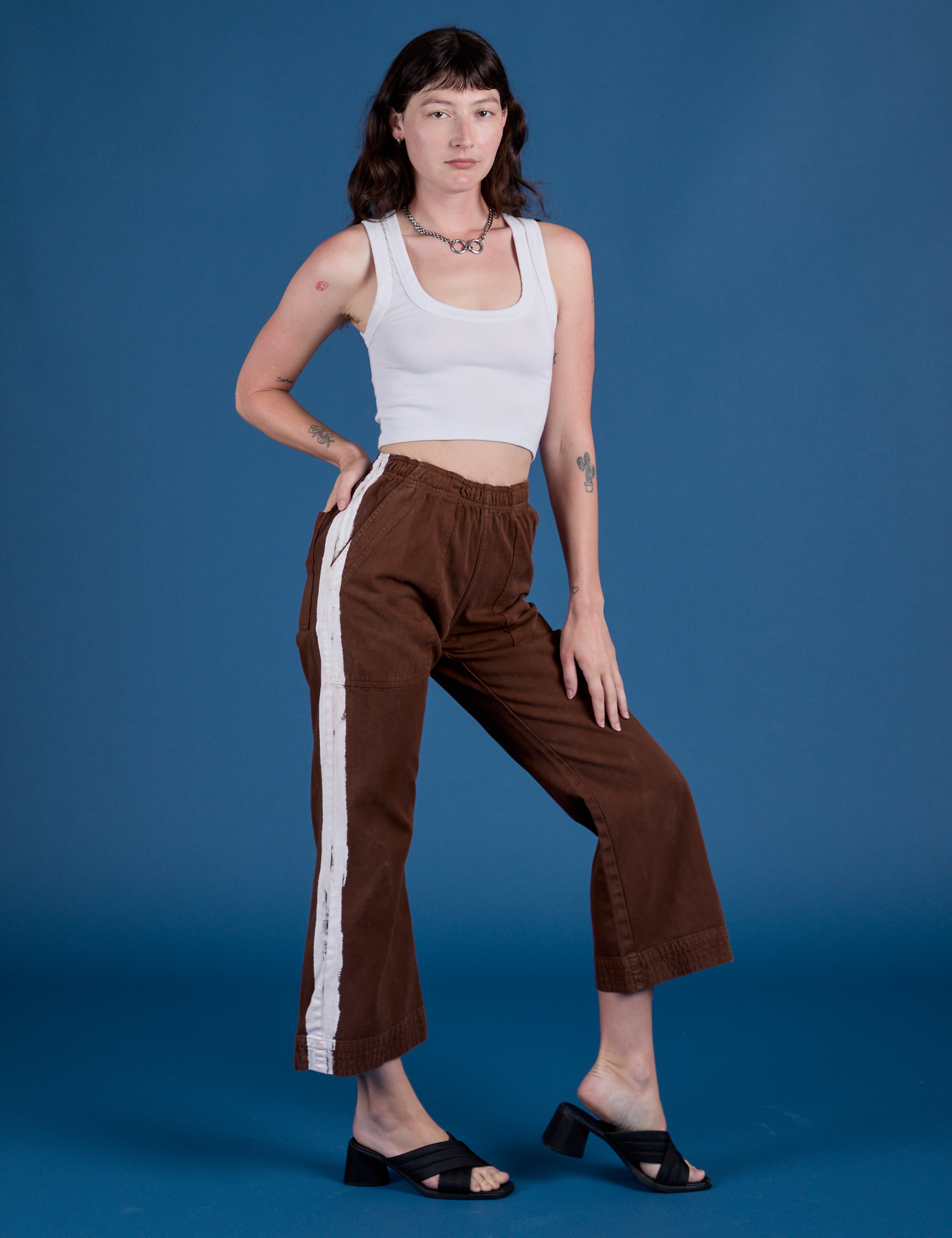 Painted Action Pants - Fudgesicle Brown – BIG BUD PRESS Painted Action Pants - Fudgesicle Brown – BIG BUD PRESS