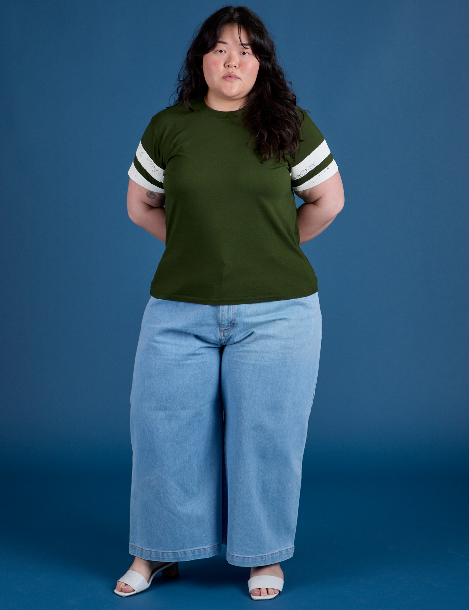 Painted Vintage Tee - Evergreen