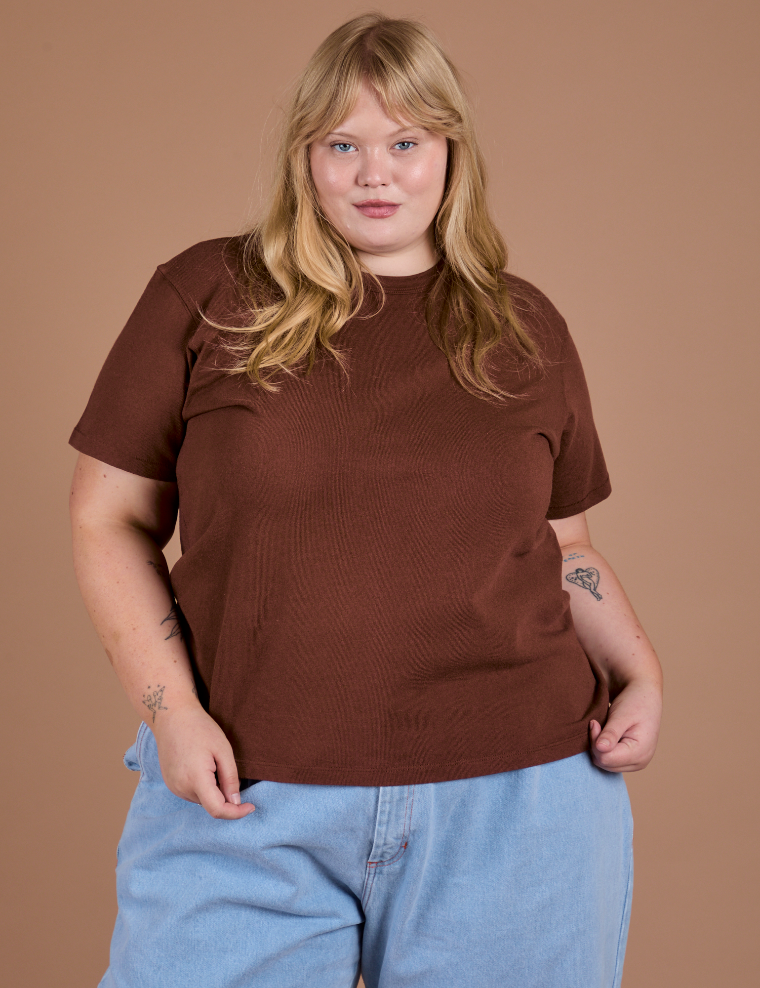 Burly Tee - Fudgesicle Brown