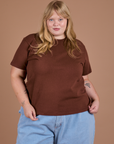 Burly Tee - Fudgesicle Brown
