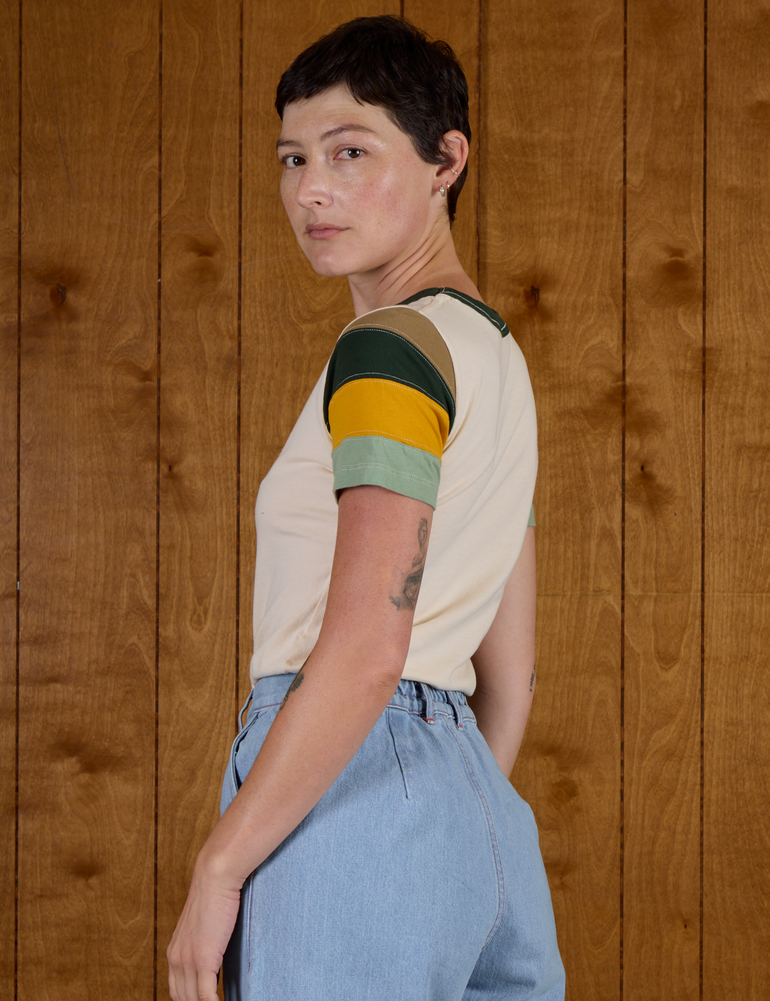 Calypso Tee - Off White Multi