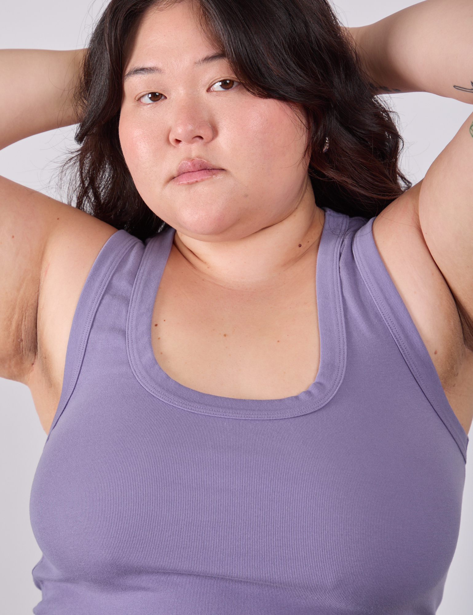 Cropped Tank Top - Faded Grape – BIG BUD PRESS