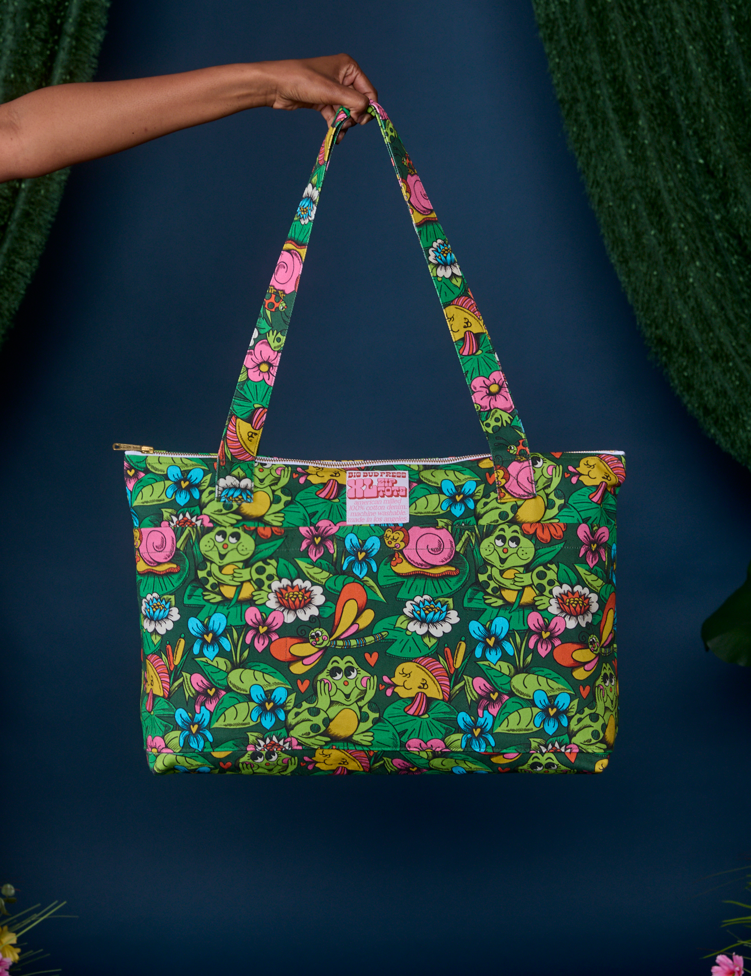 Pond Party Printed Bags