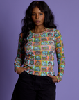 *PRE-ORDER* Long Sleeve Baby Tee - Halloween Icons