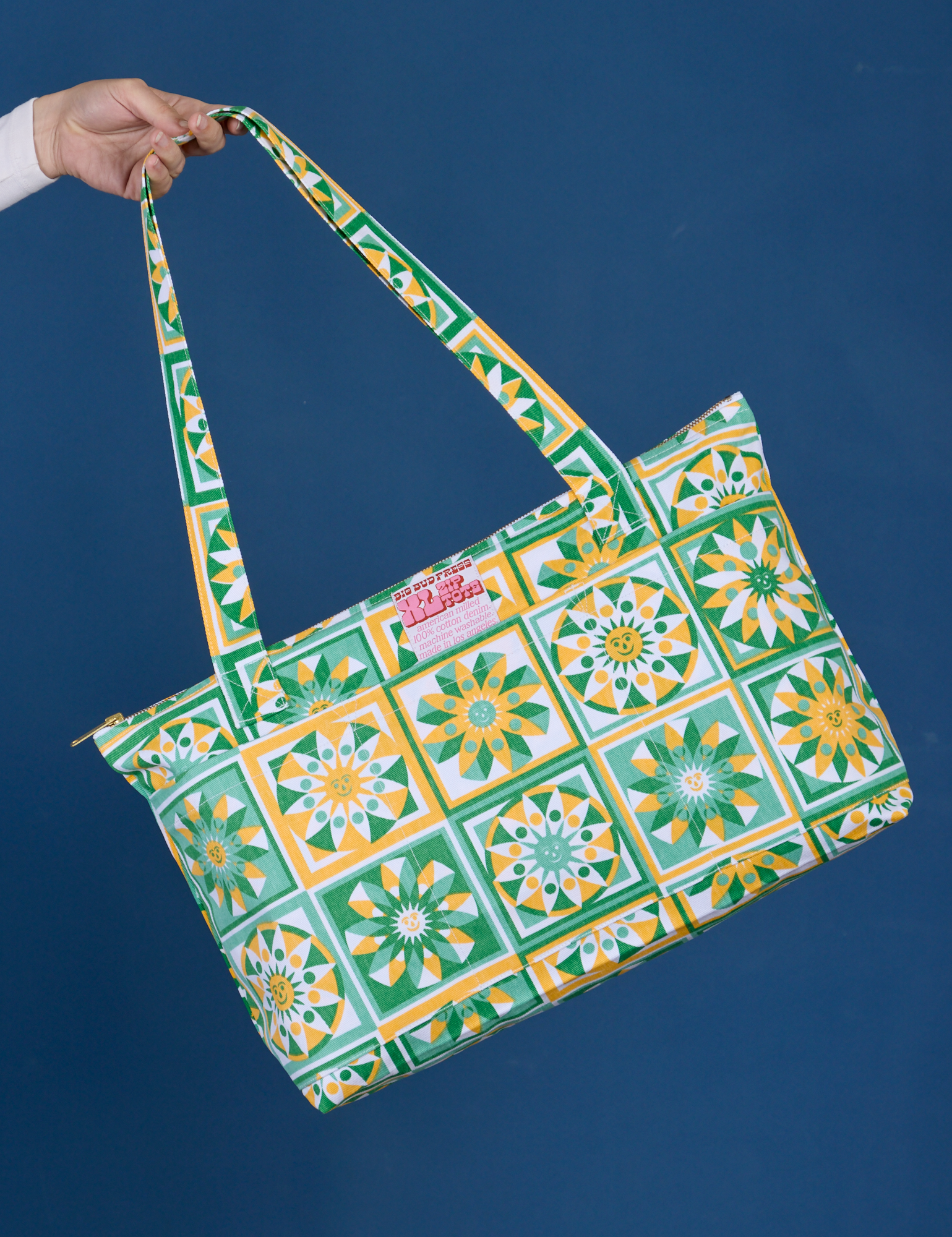 Spring Quilt Printed Bags