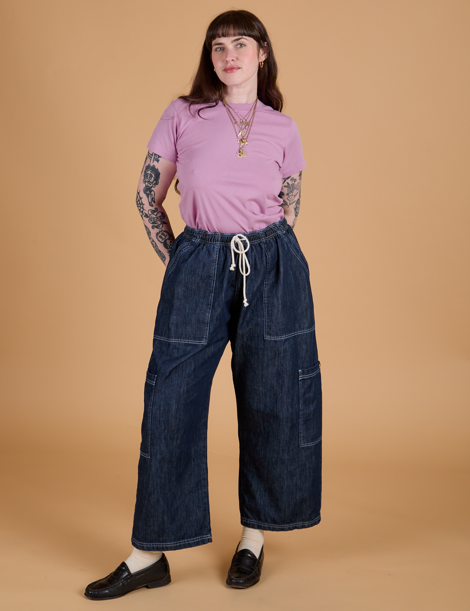 The Organic Vintage Tee - Lilac Purple