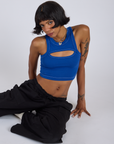 Porthole Tank - Royal Blue
