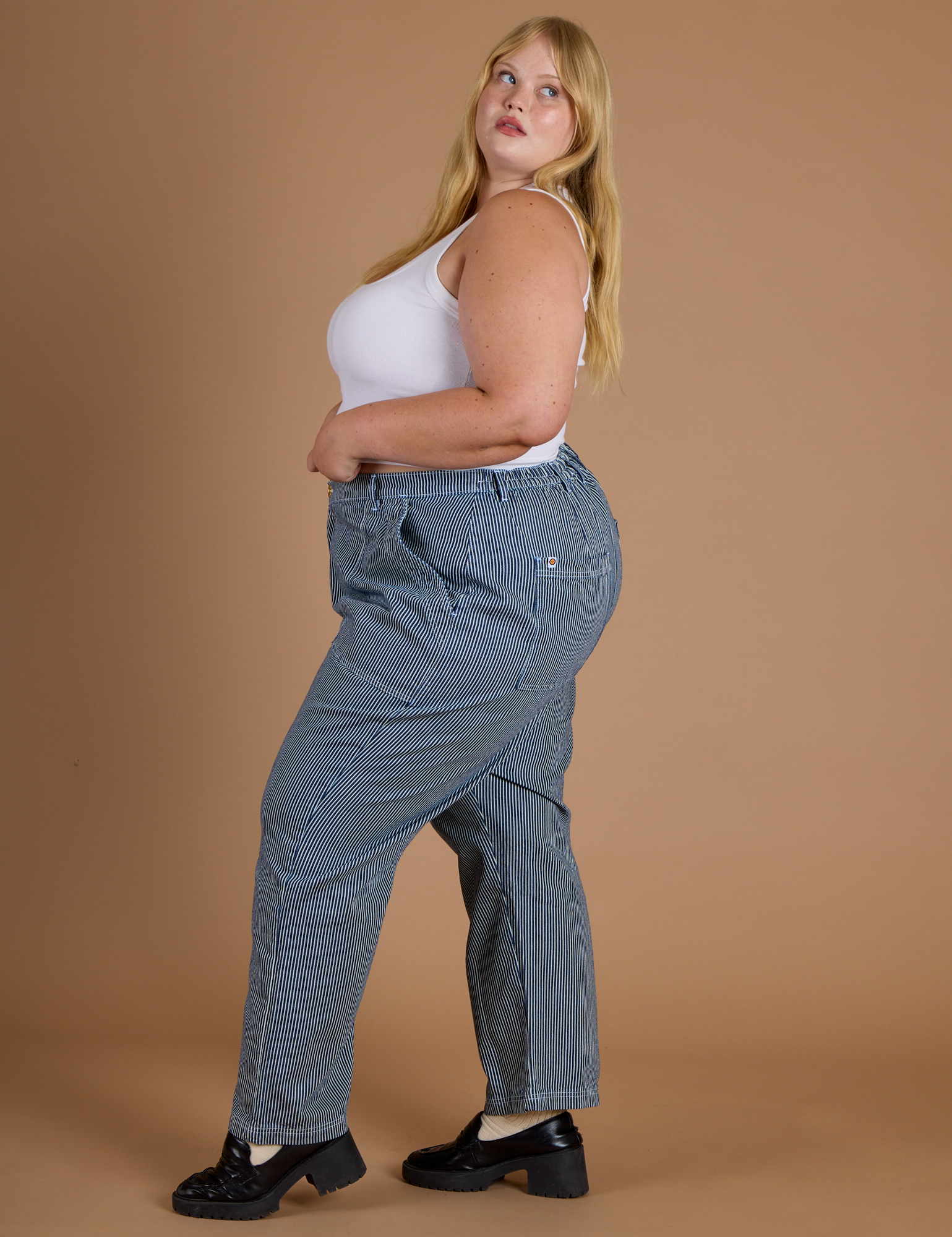 Railroad Denim Work Pants - Natural