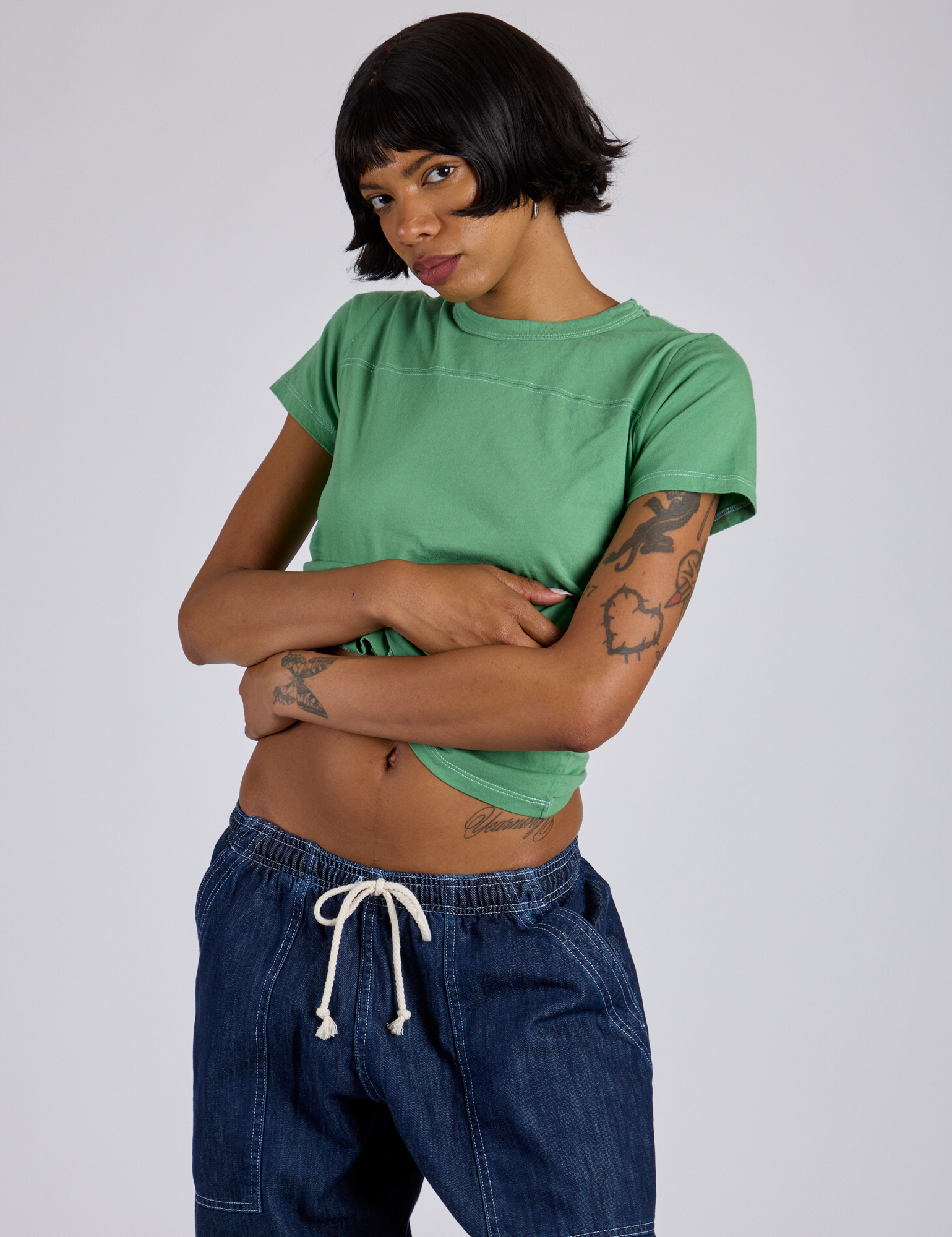 Jr. Varsity Tee - Seafoam Green