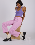Work Pants - Lilac Purple