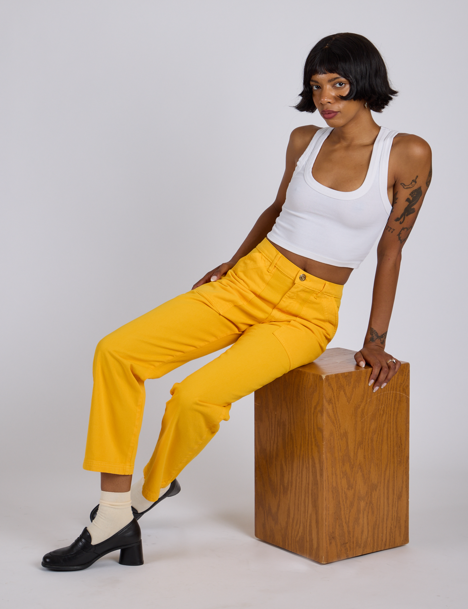Work Pants - Sunshine Yellow