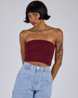 Tube Top - Red Wine