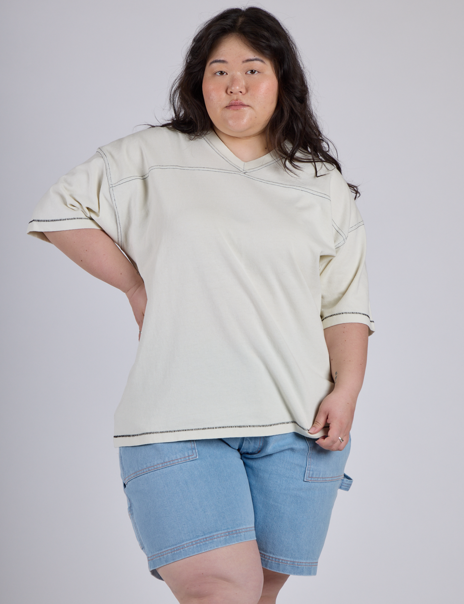 Burly Jersey - Vintage Tee White – BIG BUD PRESS