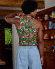 Kitchen Collection Racerback Tank back view on Jerrod