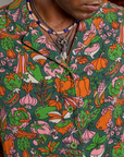 Kitchen Collection Pantry Button-Up front close up on Jerrod