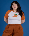 Produce Raglan Tee - Habanero