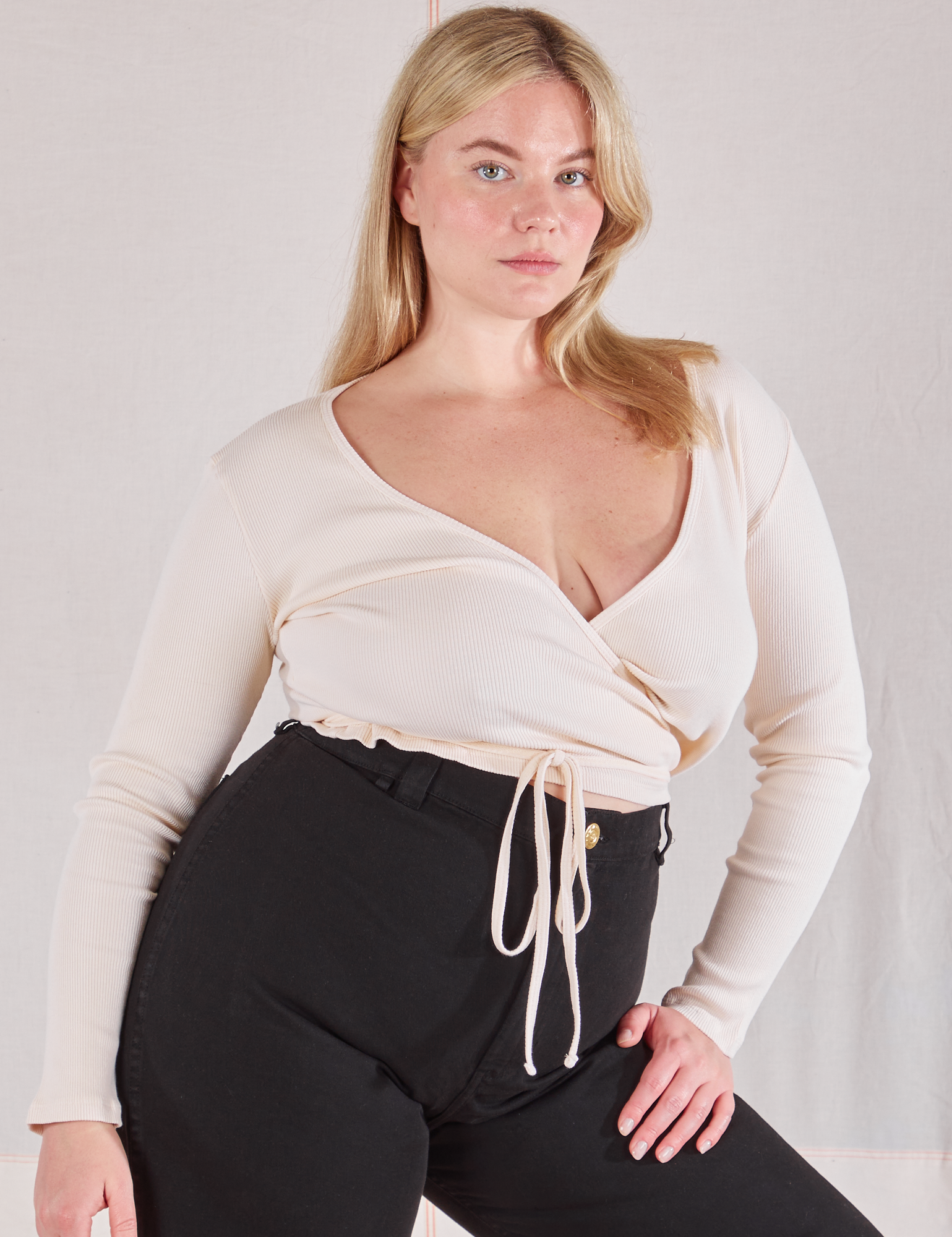 Wrap Top - Vintage Tee Off-White – BIG BUD PRESS