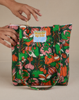 Kitchen Collection Printed Shoulder Zip Tote