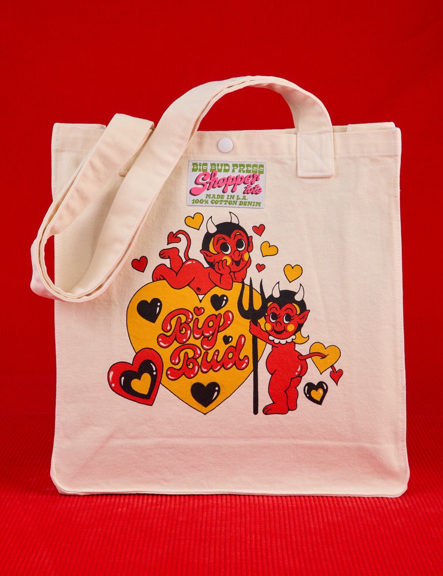 Valentine's Shopper Tote *FINAL SALE* – BIG BUD PRESS