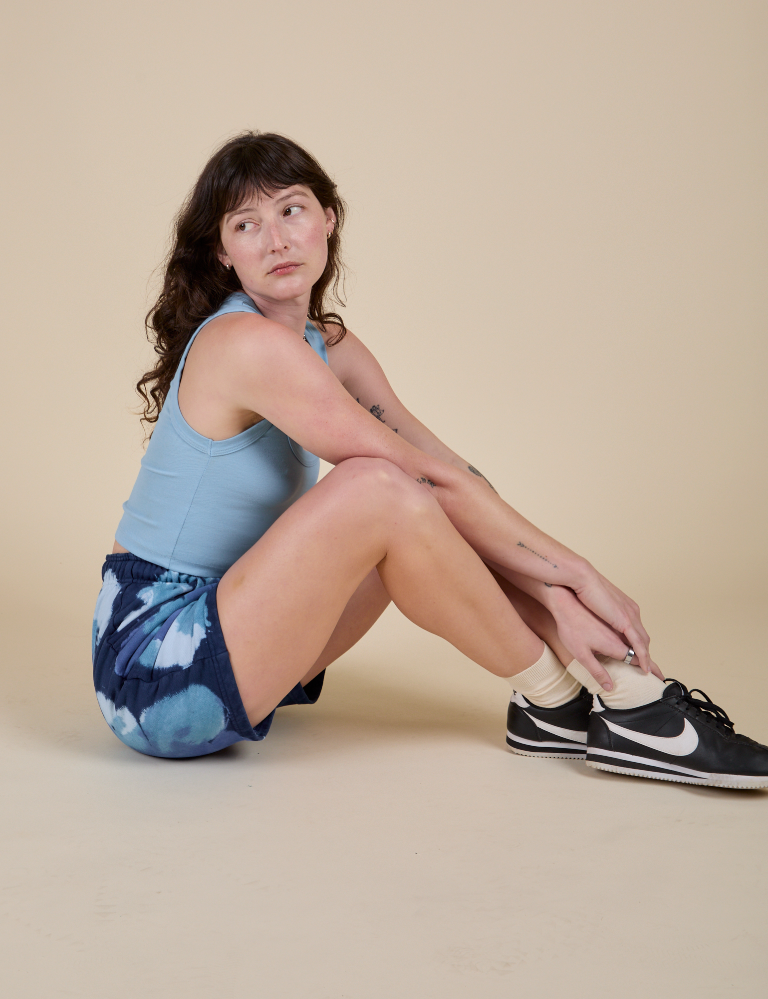 Heavyweight Sweat Shorts - Blue Magic Waters