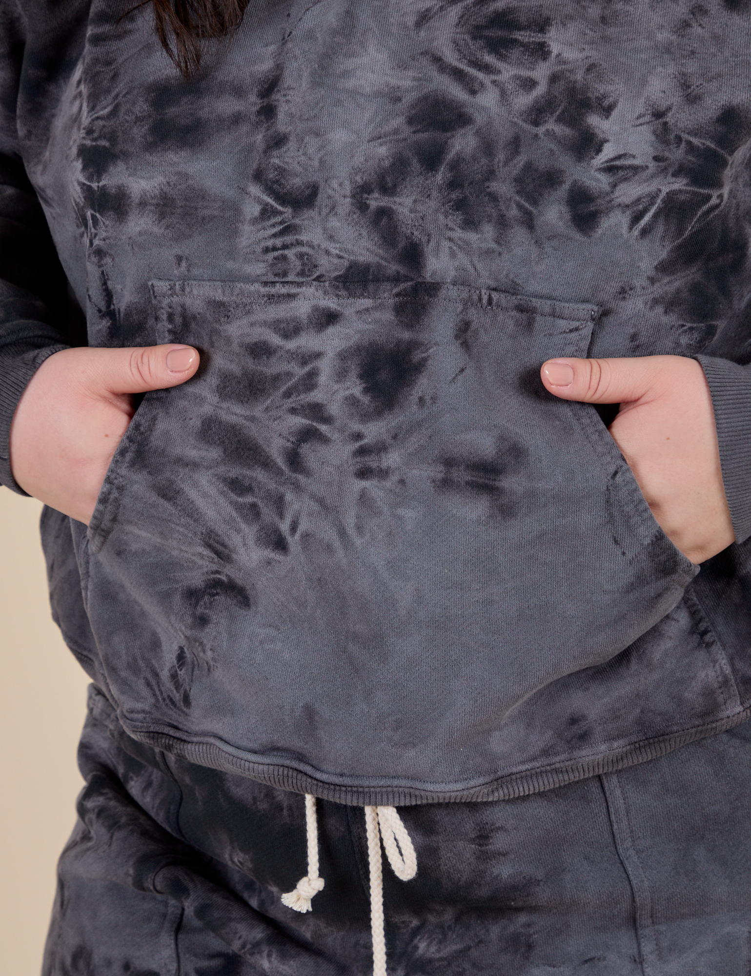 Heavyweight Oversized Hoodie - Black Magic Waters