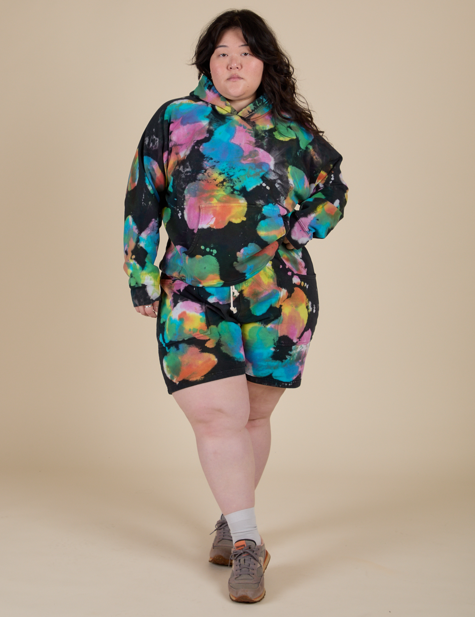 Heavyweight Oversized Hoodie - Rainbow Magic Waters