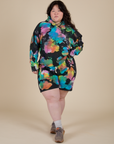Heavyweight Oversized Hoodie - Rainbow Magic Waters