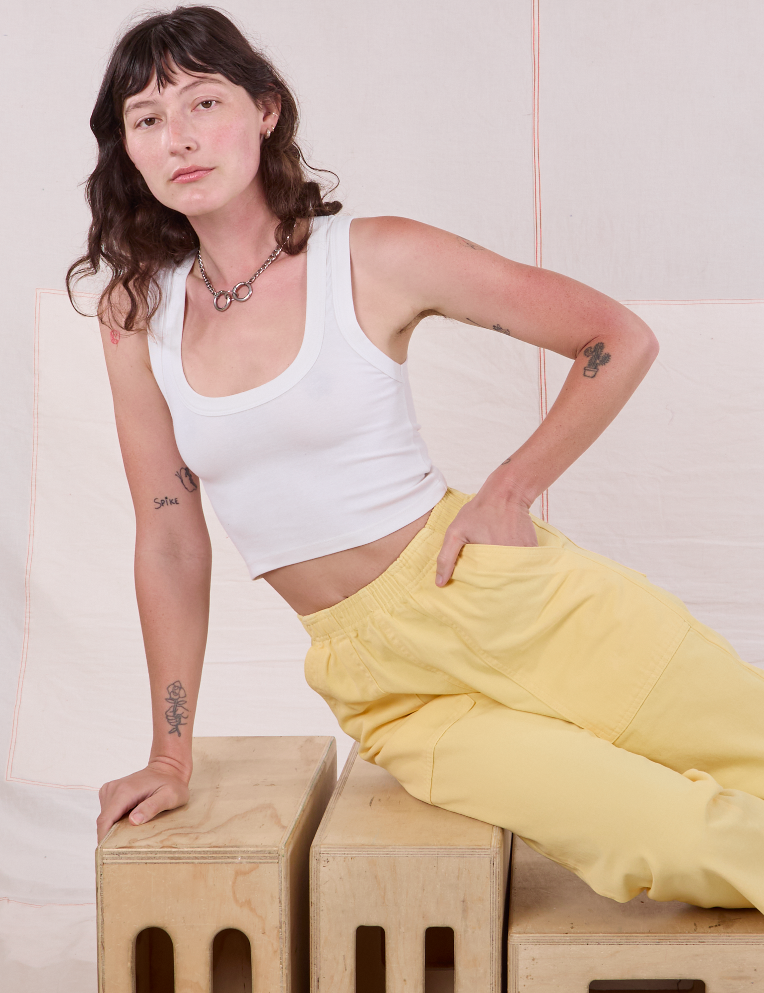 Action Pants - Butter Yellow