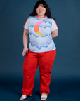 Airbrush Moon Vintage Tee