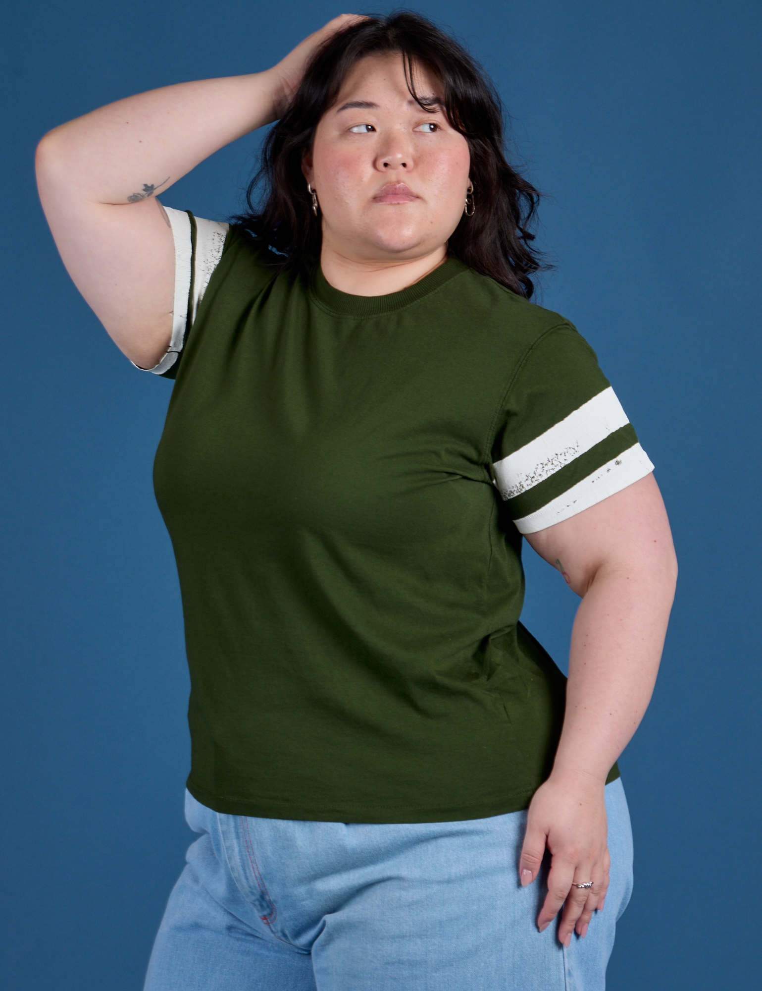 Painted Vintage Tee - Evergreen