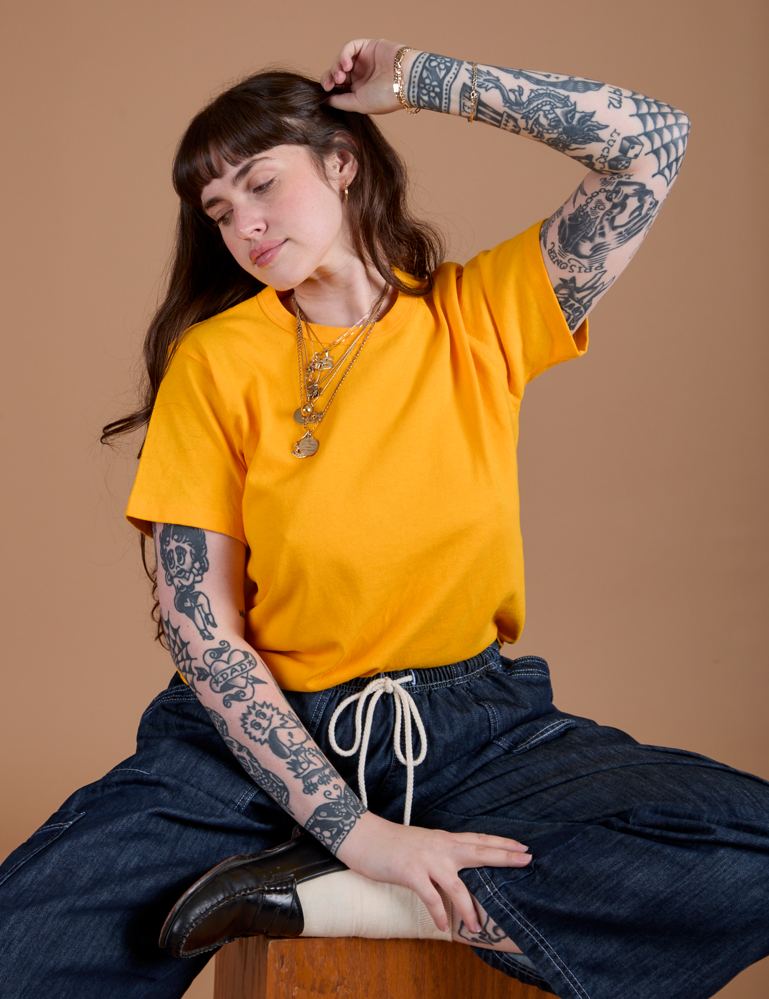 Burly Tee - Sunshine Yellow