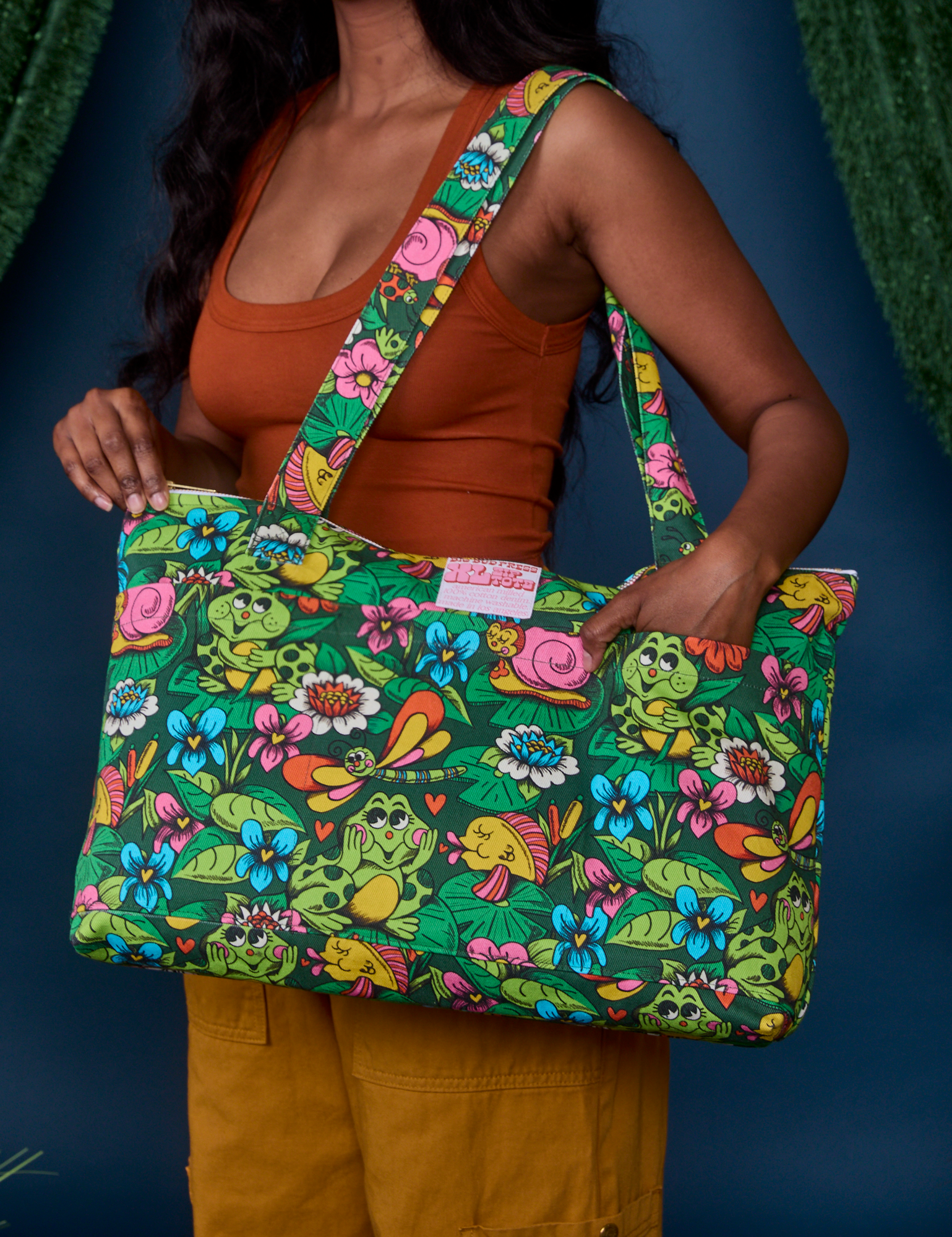 Pond Party Printed Bags