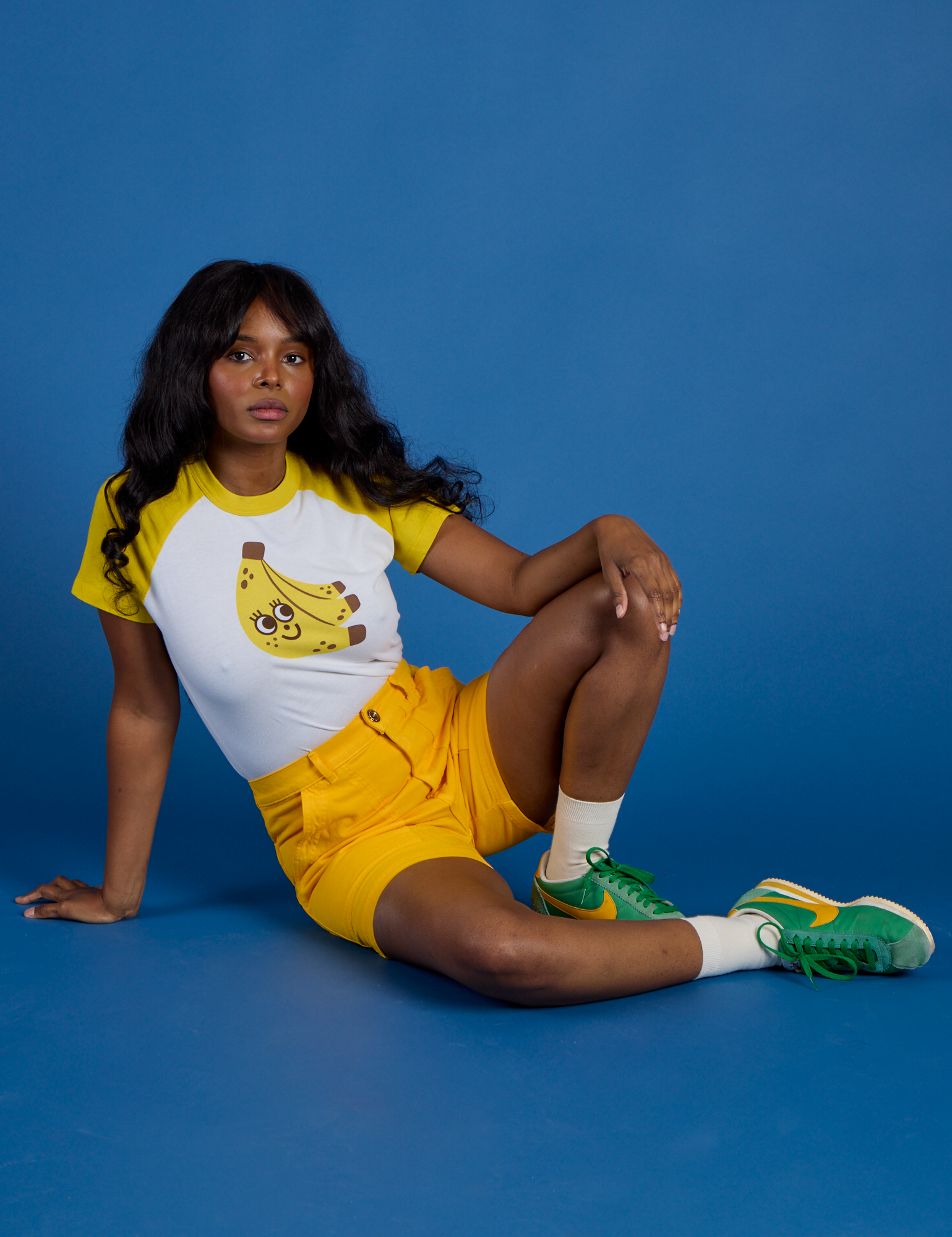 Produce Raglan Tee - Banana
