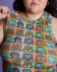 *PRE-ORDER* Racerback Tank - Halloween Icons