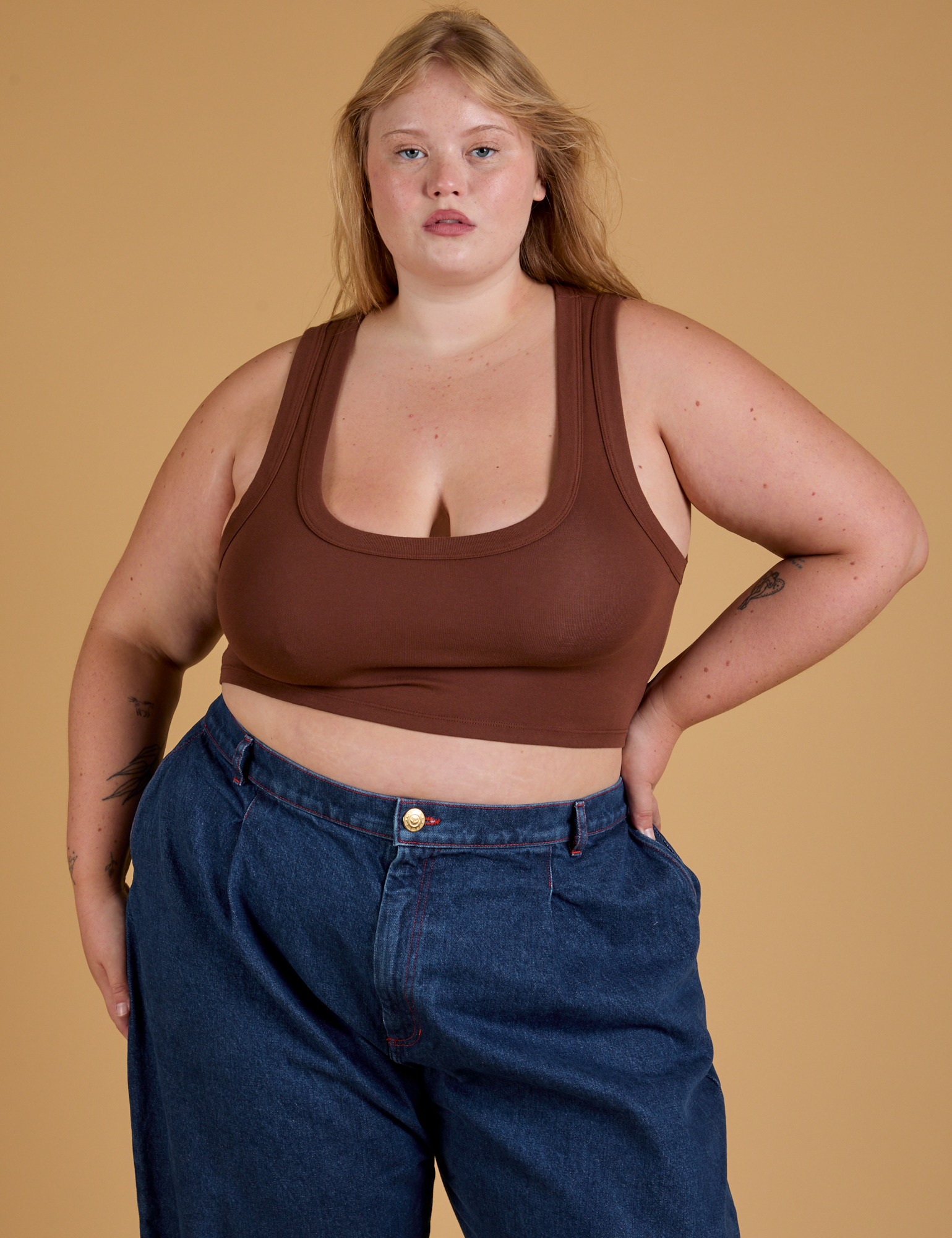 Mini Tank - Fudgesicle Brown
