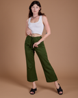 Organic Action Pants - Evergreen