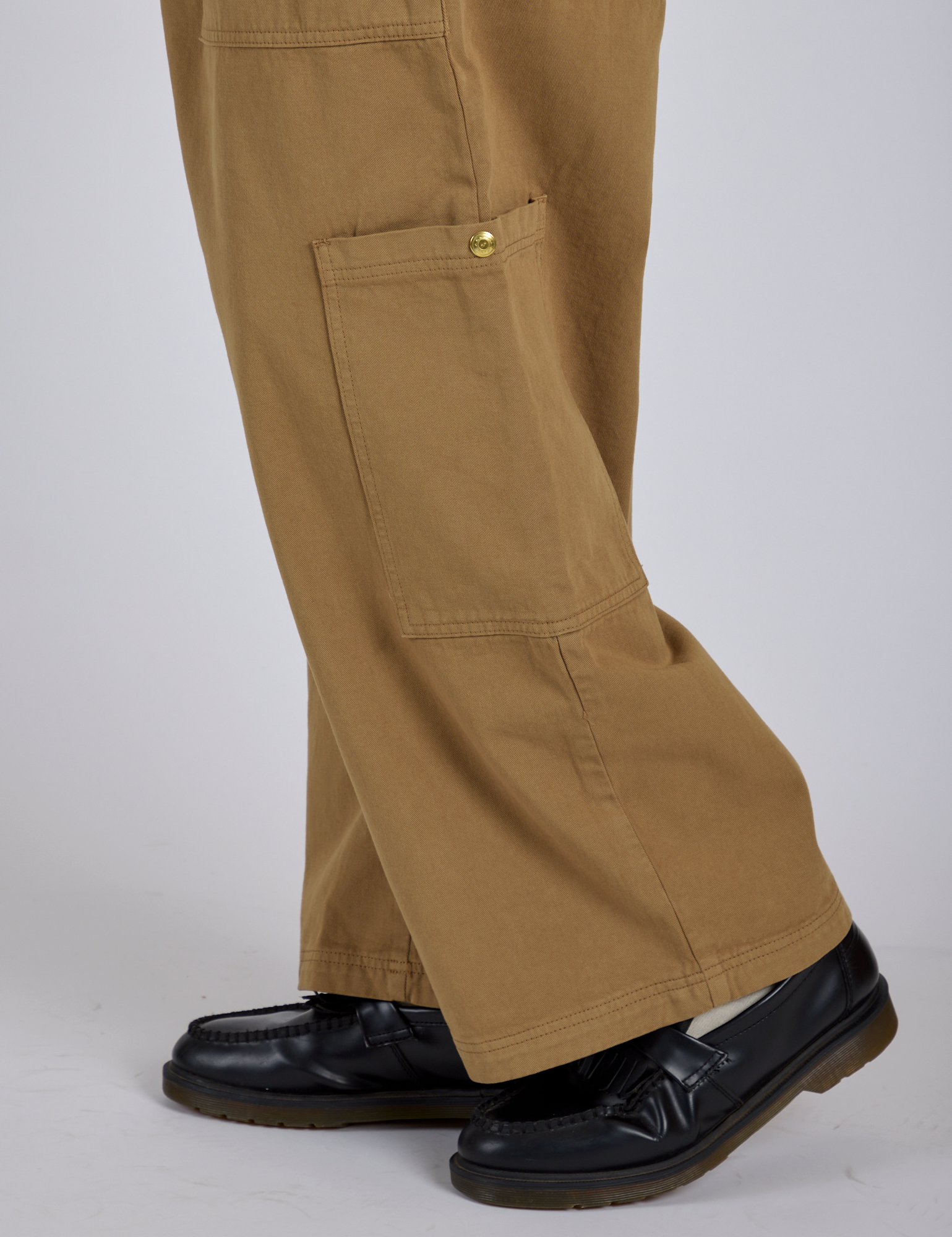 Drop Pocket Cargo Pants - Desert Brown