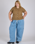 Pantry Button-Up - Desert Brown