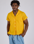 Pantry Button-Up - Sunshine Yellow