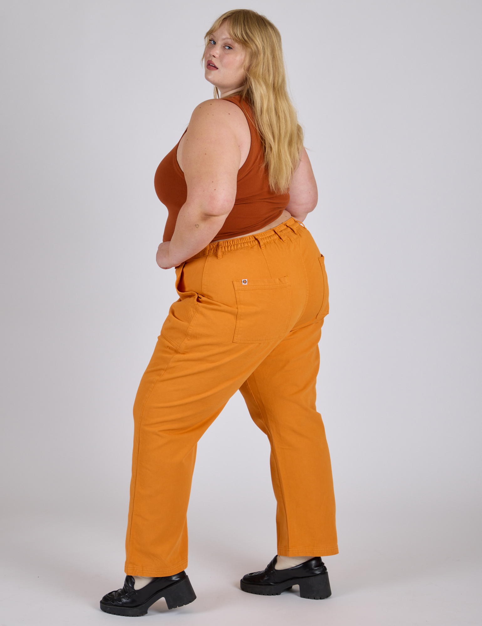 Work Pants - Creamsicle Orange