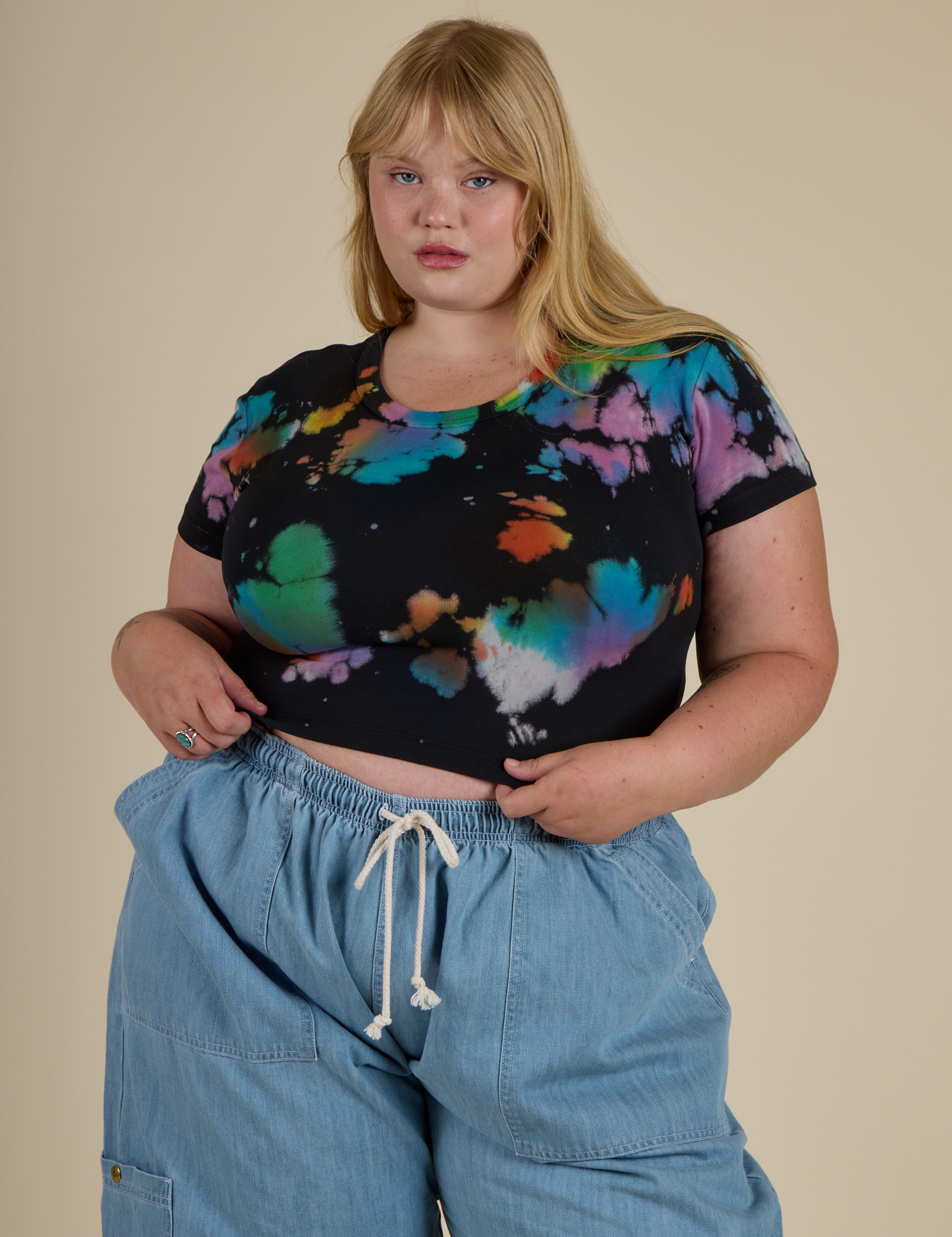 *PRE-ORDER* Rainbow Magic Waters Cropped Baby Tee