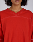 Burly Jersey - Mustang Red