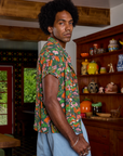 Kitchen Collection Pantry Button-Up side view on Jerrod
