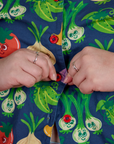 Veggie Village Pantry Button-Up
