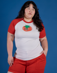 Produce Raglan Tee - Tomato