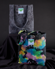 Everyday Tote in Rainbow Magic Waters and Black Magic Waters